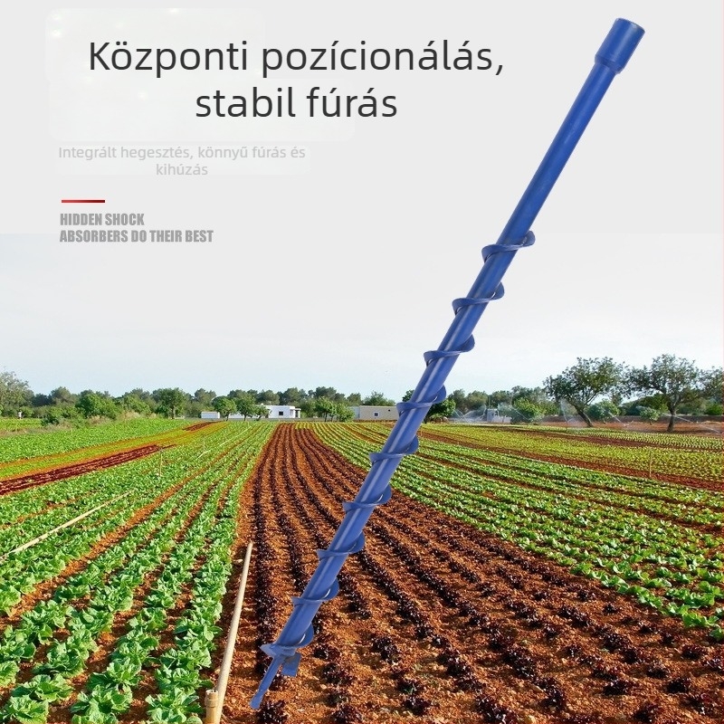 Strasszokhoz való fúró, szénacélból, talajfúró strasszokhoz, általános penge, tömeg 1.2–2.7 kg