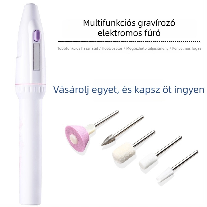 Mini kézben tartható elektromos polírozó, köröm polírozáshoz, fogápoláshoz, jáde polírozáshoz, fúráshoz és gravírozáshoz — 5V tápegység, 3C tanúsítvány 2025180706064907