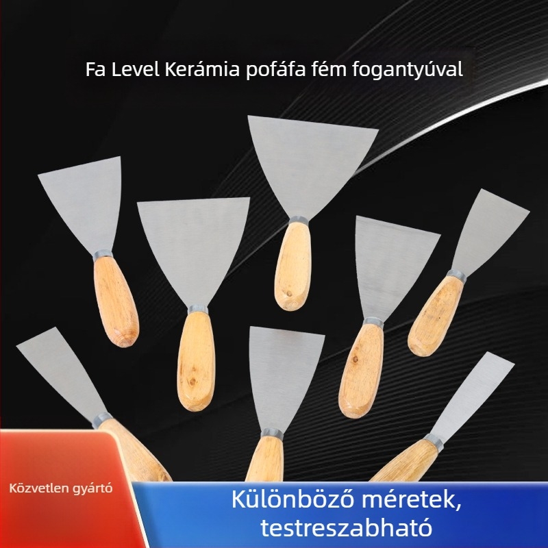 Shengbangwei glettvas, sík kés sorozat, felhasználás: felületi bevonatok kaparása