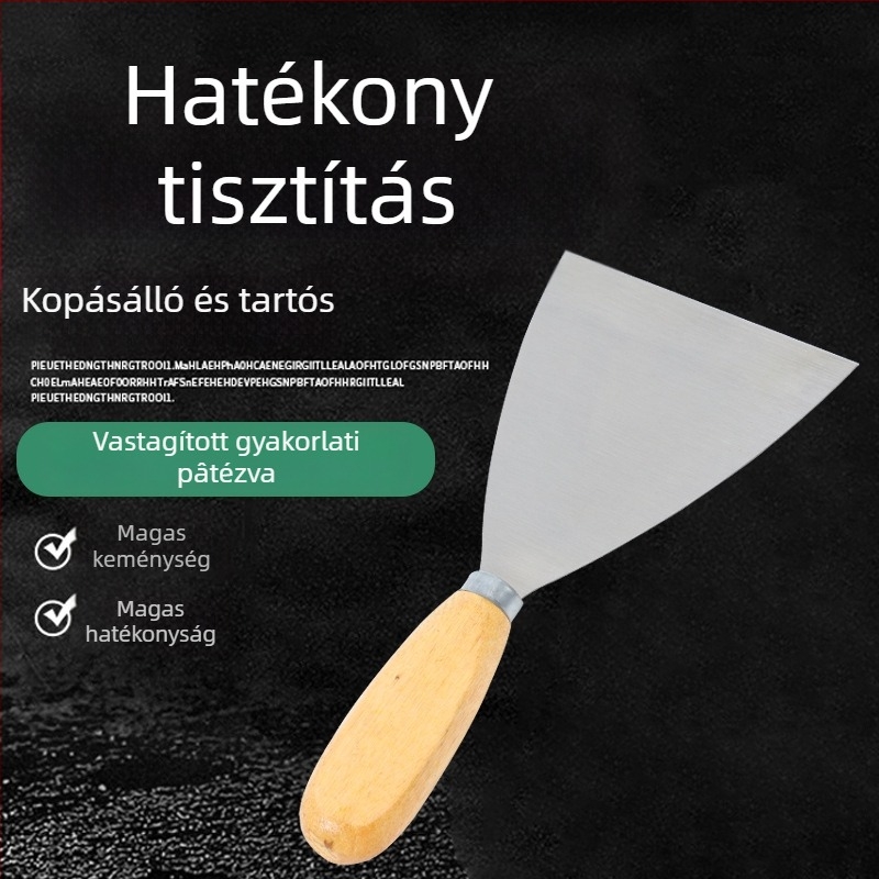 Shengbangwei glettvas, sík kés sorozat, felhasználás: felületi bevonatok kaparása