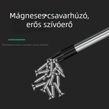 Csavarhúzó készlet lapos, keresztes és ötszög fejű bitekkel mobiltelefonok, órák és szemüvegek javítására | szénacél