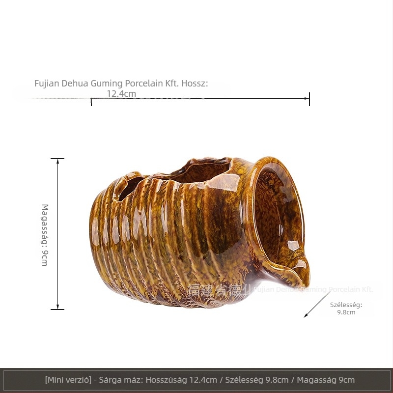 Kínai stílusú kerámia vízdekoráció akváriumhoz, felületkezelés: más, csomagolás karton, testreszabás nélkül