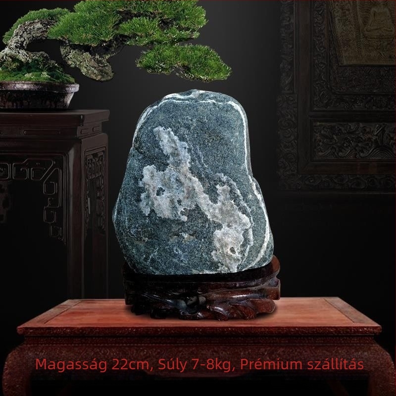 Taishan-kő talizmán Feng Shui, bejárat és házszög védő kő, otthoni dekoráció