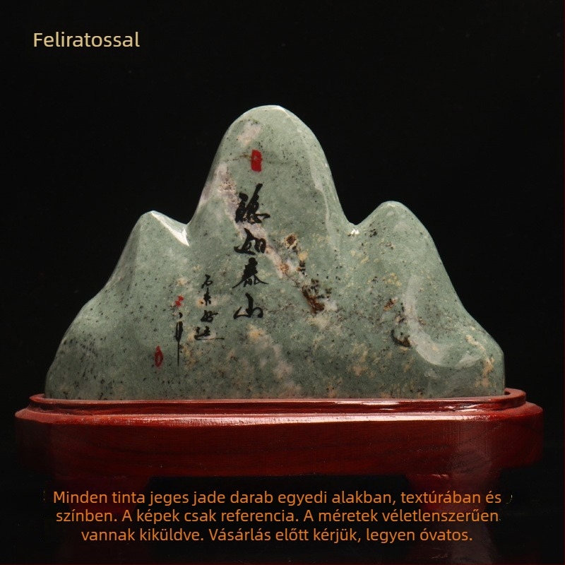 Kőből készült hegyi szobor – testreszabható nappali dekoráció, nem ajándék