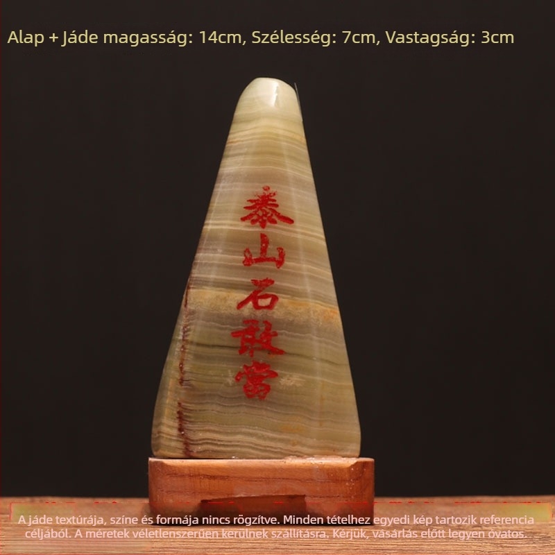 Kőből készült hegyi szobor – testreszabható nappali dekoráció, nem ajándék