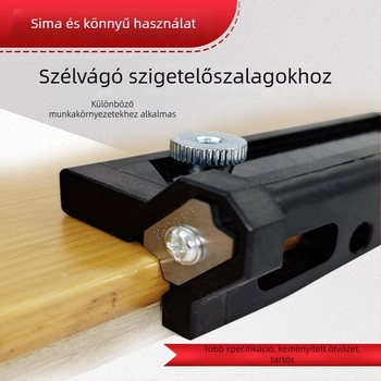 Kerekített élű maró – debavuralás és facettálás faipari felhasználásra