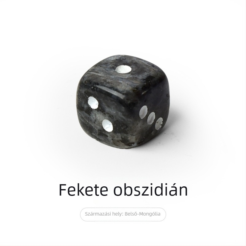 Természetes kristály nyers kő kocka dísztárgy