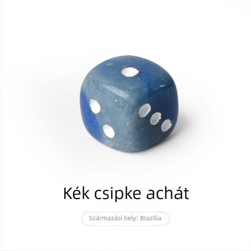 Természetes kristály nyers kő kocka dísztárgy