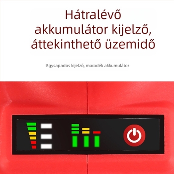 Vezeték nélküli, brushless egyenes csiszoló a polírozáshoz, vágáshoz és csiszoláshoz – 18V, hatfokozat sebességszabályozás, akkumulátor és töltő a csomagban