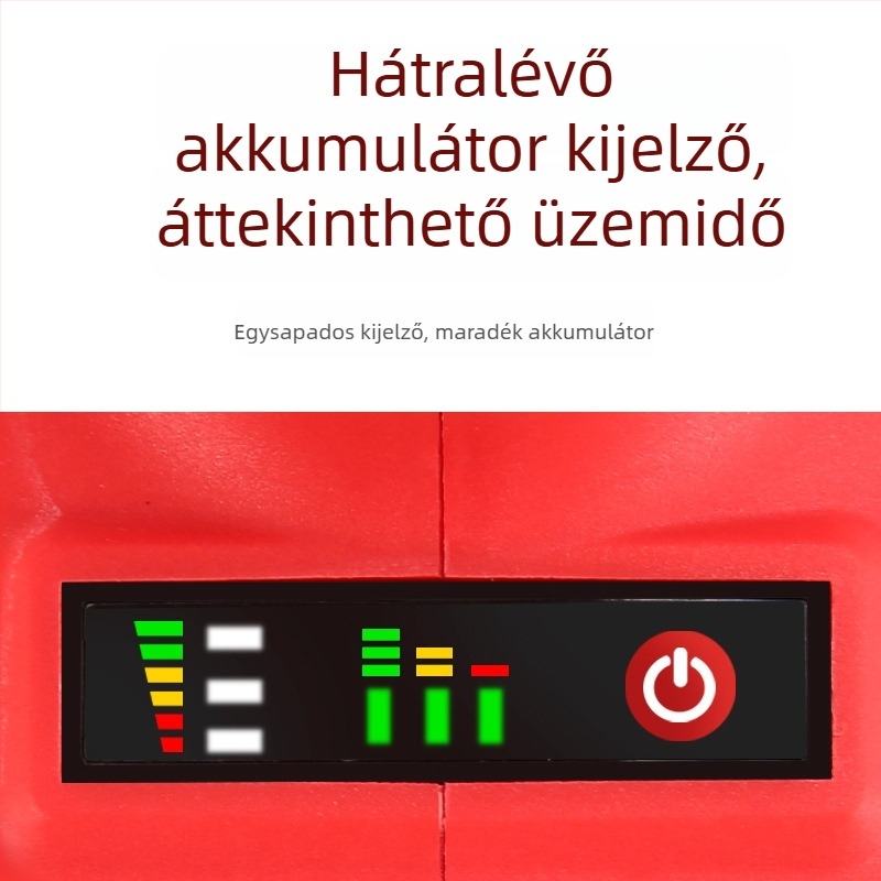 Vezeték nélküli, brushless egyenes csiszoló a polírozáshoz, vágáshoz és csiszoláshoz – 18V, hatfokozat sebességszabályozás, akkumulátor és töltő a csomagban