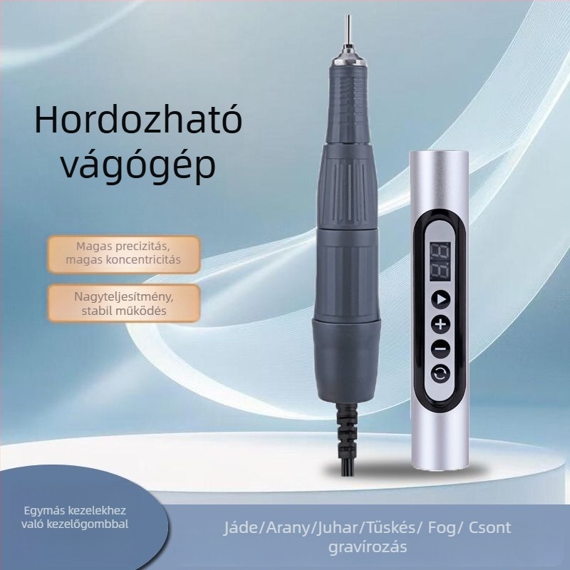 Minden-egyben gravírozó gép fa és jade számára: fa gravírozás, jade gravírozás, fúrás, polírozás, elektromos csiszolás