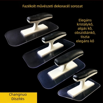 Műanyag művészeti átlátszó spatula a festék lekaparásához – lapos penge; Márka High class; Modell Flat knife; Anyag Műanyag; Alkalmazás Festék lekaparása