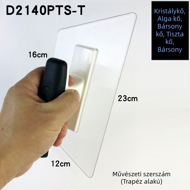 Műanyag művészeti átlátszó spatula a festék lekaparásához – lapos penge; Márka High class; Modell Flat knife; Anyag Műanyag; Alkalmazás Festék lekaparása