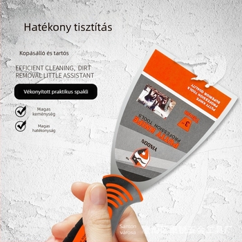 Glett kés rozsdamentes acélból, ultra vastag, tükrös felületű befejezés, Eagle Shield, modell Putty Knife