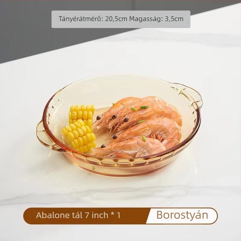 Kör alakú sütőedény boroszilikát üvegből, átmérő 18–18,9 cm, alkalmas sütőre és mikrohullámú sütőre, hőálló üveg, modern minimalista dizájn