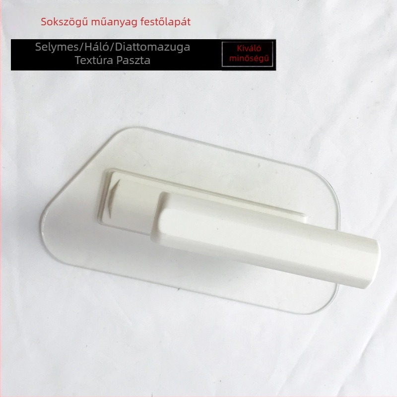 Ban gao D1808 Átlátszó Többszögű Műanyag Glettelő Kés Festéshez