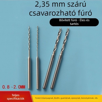 Faipari spirálfúró, hosszított hossz, HSS acél, Unique márka