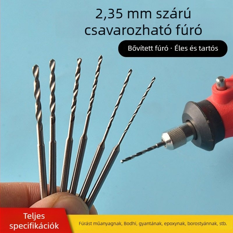Faipari spirálfúró, hosszított hossz, HSS acél, Unique márka