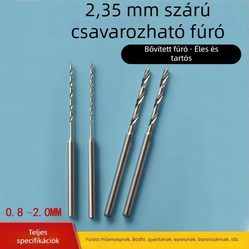 Faipari spirálfúró, hosszított hossz, HSS acél, Unique márka