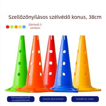 Xin Yao PE-anyagú futball-edzéssegéd, kónusz alakú akadály edzésekhez