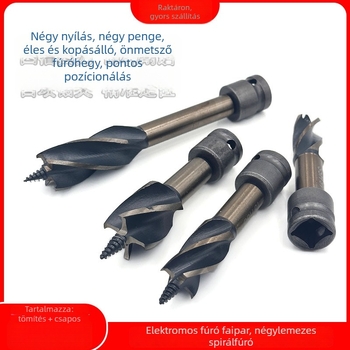 Autonomy HSS formázó fúró fa- és ajtókhoz; hossz 155–161 mm, átmérő 12–35 mm.