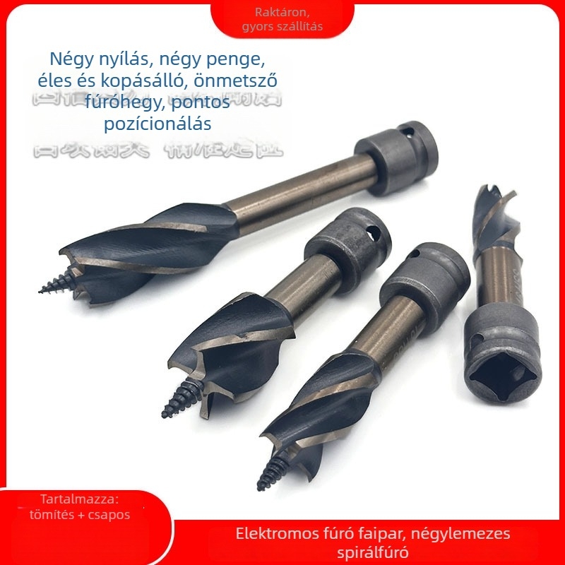 Autonomy HSS formázó fúró fa- és ajtókhoz; hossz 155–161 mm, átmérő 12–35 mm.