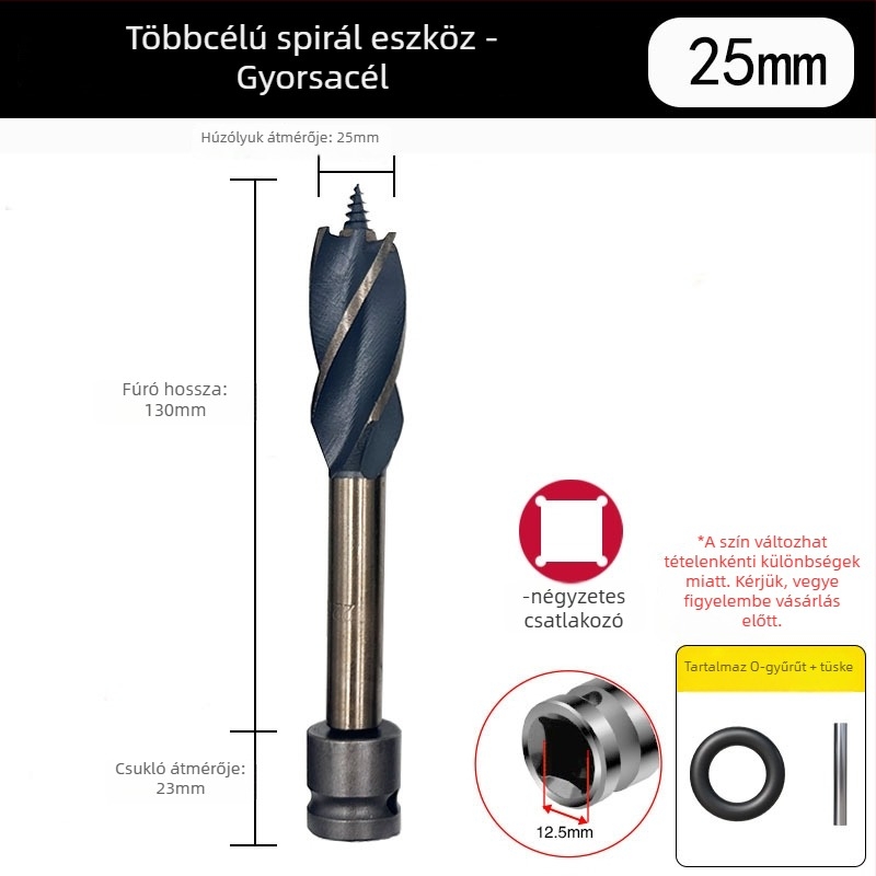 Autonomy HSS formázó fúró fa- és ajtókhoz; hossz 155–161 mm, átmérő 12–35 mm.