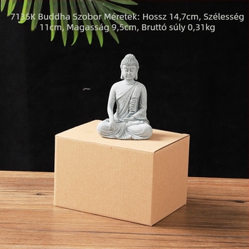 Kő Buddha szobor, új kínai stílus – Szobor