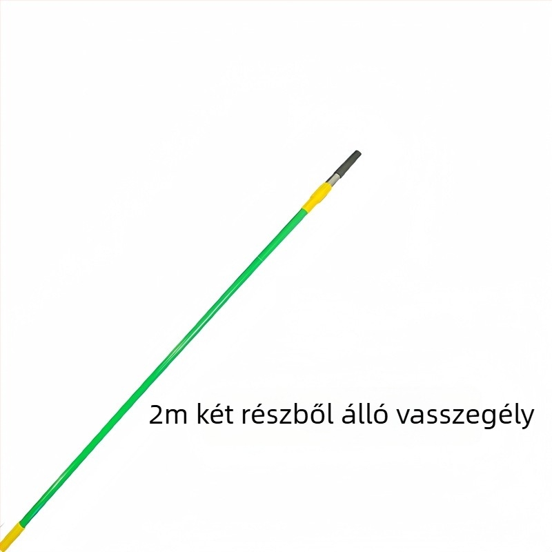 Teleszkópos rúd festőhengőkhöz és ecsetekhez, rozsdamentes acél és alumínium ötvözet konstrukció, kiterjesztett összekapcsolási kialítás