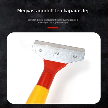Hosszú nyelű, kinyitható kaparó és sík pengével a konyhai zsír eltávolításához
