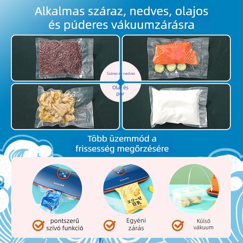 Háztartási vákuumzáró készülék, modell FK-A01; csomagolási térfogat 1 m³; márka Other