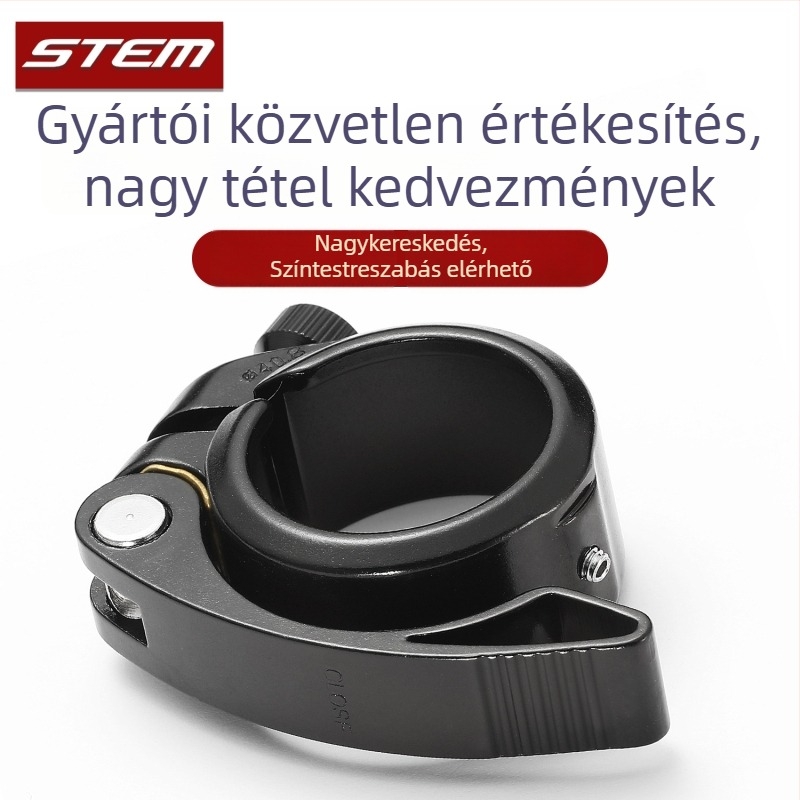 STEM üléscső csatt alumínium ötvözetű 6061, mountain bike, uniszex, nemzetközi szabvány