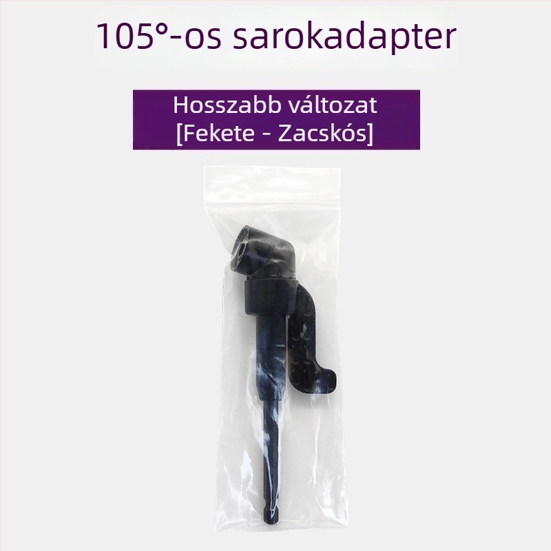 105°-os bit szögadapter, 90°-os fúró szögadapter, csavarhúzó csatlakozó elektromos csavarozóhoz