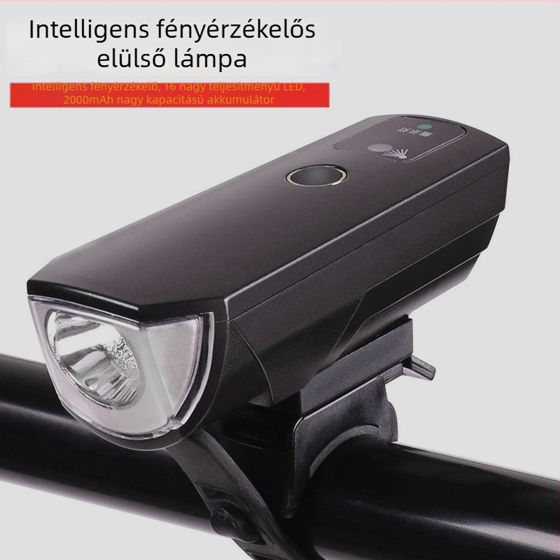 Yiquan első kerékpárfénye MTB- és országúti kerékpárokhoz intelligens fényérzékeléssel éjszakai tekeréshez