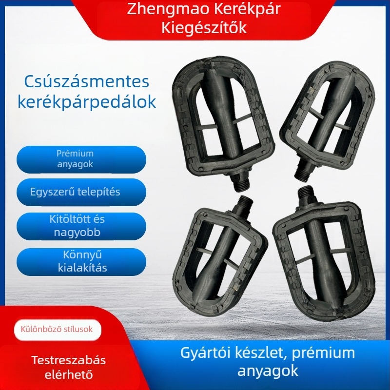 Zhengmao műanyag kerékpárpedálok – univerzális illeszkedés