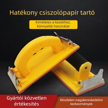 Csiszolópapír tartó – vasból, polírozáshoz, TEDA márka