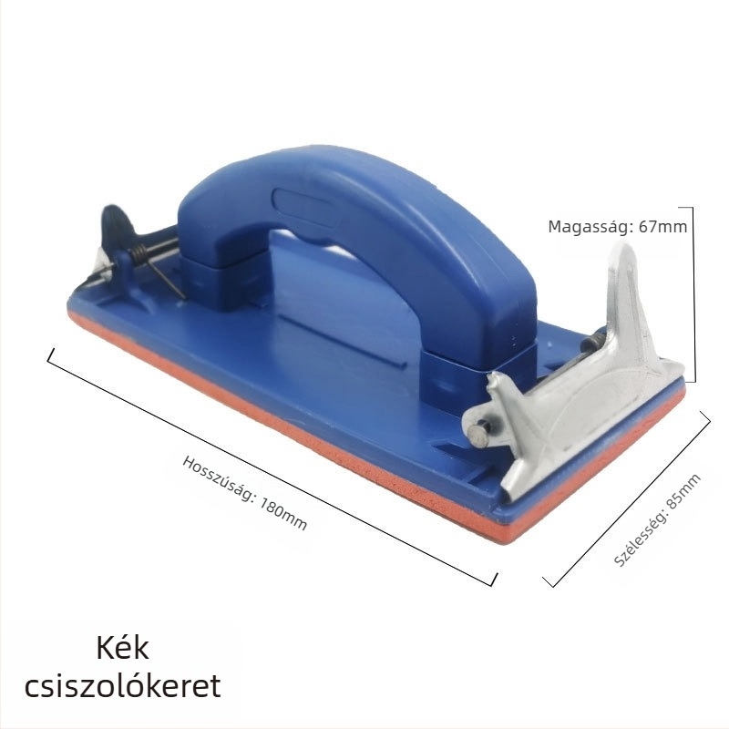 Csiszolópapír tartó – vasból, polírozáshoz, TEDA márka