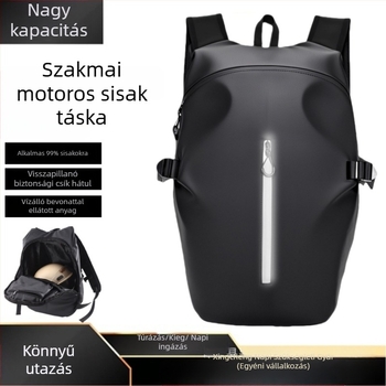 Motorkerékpáros hátizsák, TPU anyag, 55L kapacitás, modell YC001
