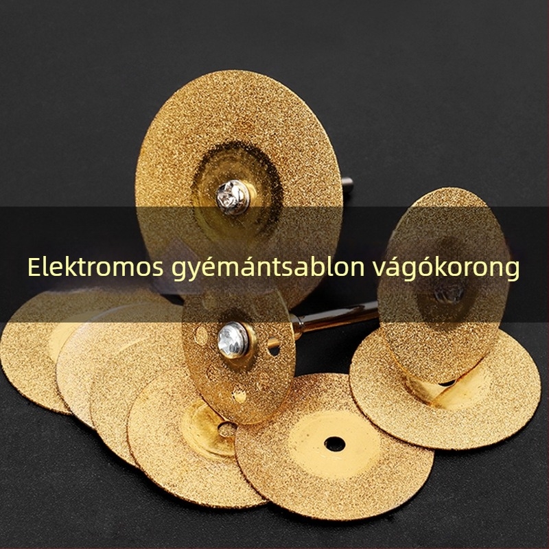 Üveghez való emery vágó/csiszoló korong – elektro-millített emery, mély üvegfeldolgozás