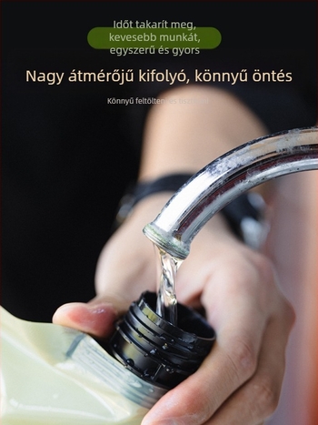 Kültéri összecsukható víztároló tasak – élelmiszer-minőségű, nagy kapacitású, kempinghez és piknikhez