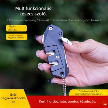 Chengyu 4-in-1 hordozható késélezítő eszköz, wolframszálból készült élező