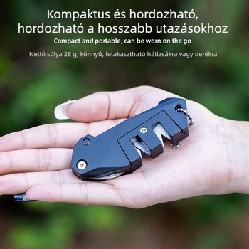 Chengyu 4-in-1 hordozható késélezítő eszköz, wolframszálból készült élező