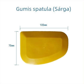  Autó karosszériás glettelő kaparó acél pengével és gumírozott markolattal