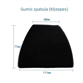  Autó karosszériás glettelő kaparó acél pengével és gumírozott markolattal
