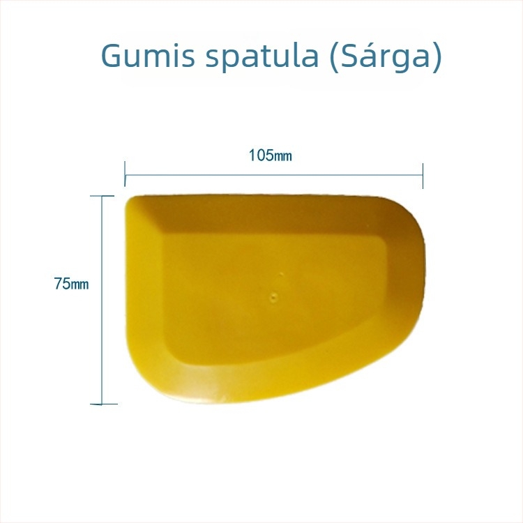  Autó karosszériás glettelő kaparó acél pengével és gumírozott markolattal