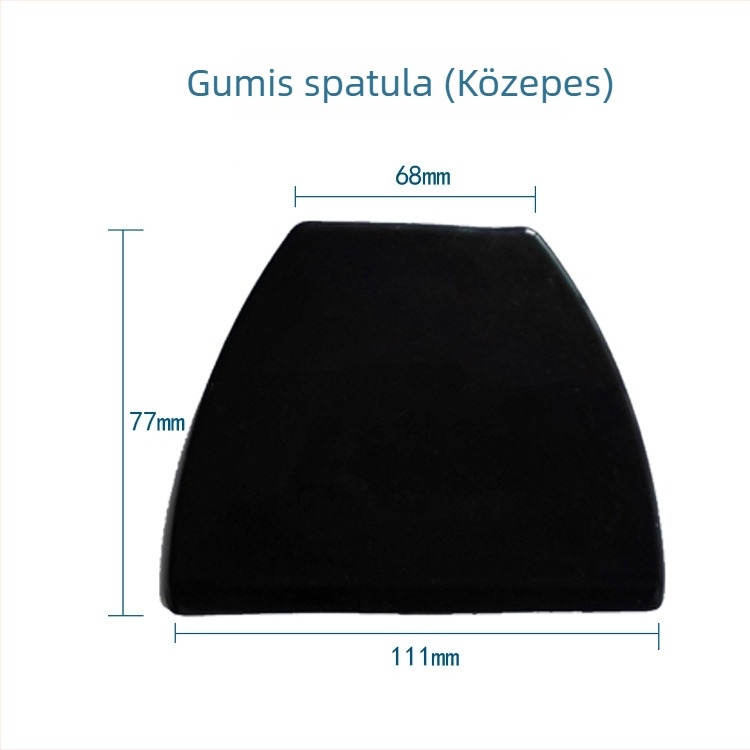  Autó karosszériás glettelő kaparó acél pengével és gumírozott markolattal
