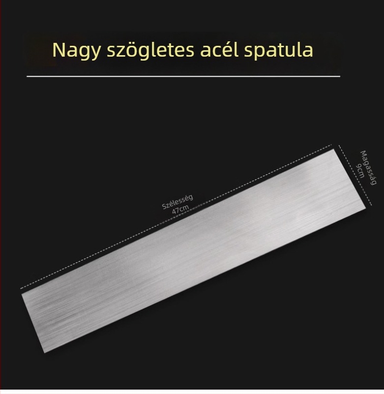  Autó karosszériás glettelő kaparó acél pengével és gumírozott markolattal
