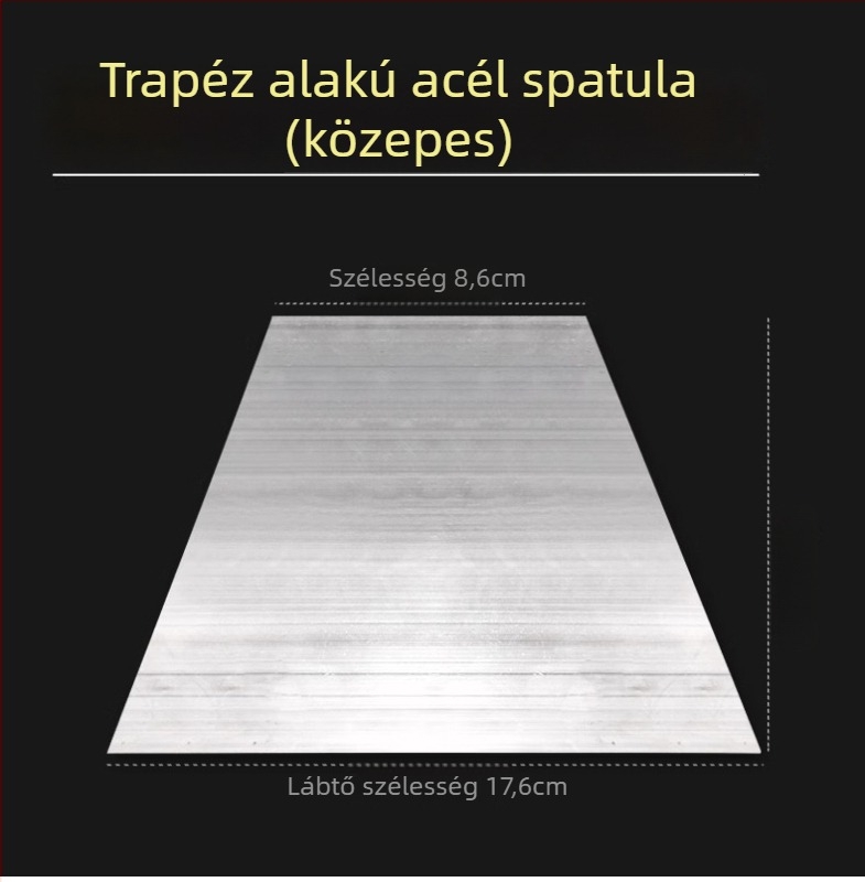  Autó karosszériás glettelő kaparó acél pengével és gumírozott markolattal
