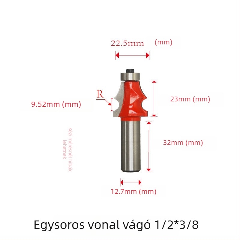 Faipari maró – marófej kis fogantyúval, a szekrények élének finiseléséhez