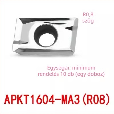 CNC alumínium maróbetét réz/alumínium megmunkáláshoz - APKT1604PDFR-MA, APKT1135PDER-MA, H01 | Zhuzhou